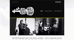 Desktop Screenshot of goathillstringband.com